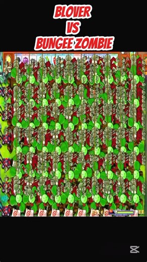 *BLOVER VS BUNGEE ZOMBIE*#shorts #short #pvz #youtubeshorts #shortvideo #pvzfusion #gaming #games