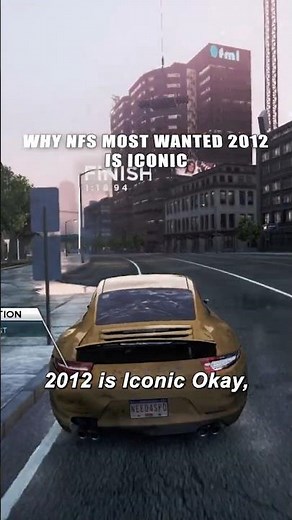 WHY NFS MOST WANTED 2012 IS ICONIC