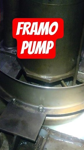 Framo pump overhaul #lifeatsea