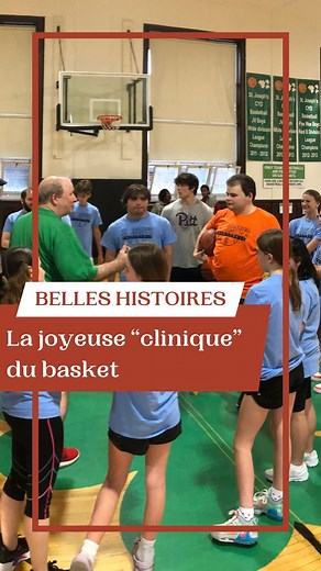 2K views · 37 reactions | Aux États-Unis, dans le New Jersey, la paroisse Saint-Joseph a monté un programme sportif et solidaire à destination de jeunes adultes autistes. Avec ses cours de basket-ball, elle offre un modèle pour s’engager et servir une population laissée pour compte. #SaintJoseph | Aleteia FR | Facebook