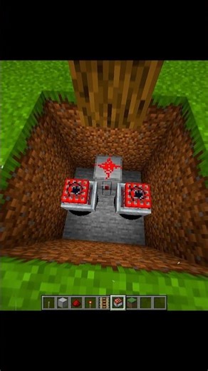 Minecraft Tree Trap 🤯