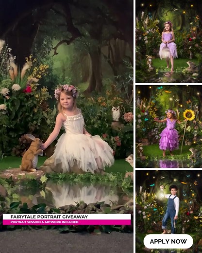 🧚‍♀️ Colorado Parents... Yes... The Rumors are TRUE! 🧚‍♀️ We are selecting a handful of children to come in for a Mystical Forest Portrait Experience with the renowned Bluebird Portraits! Selected entrants will receive a Fine Art Fairy Portrait Session with artwork to take home valued at $1000! We're selecting children each and every week to take part in this limited-time project, you have a great chance of being chosen! Entering takes 5 seconds, tap the image below and you're entered! Good lu