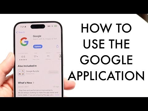 How To Use The Google Application! (Complete Beginners Guide)
