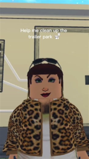 Cleaning Up the Trailer Park in Bloxburg - Bob's Welcome Home Party Cleanup