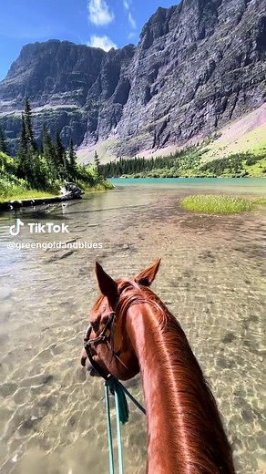 Exploring the Serenity of Glacier National Park on Horseback