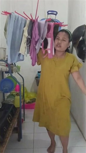 drying clothes that haven't dried yet