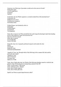 CST EXAM QUESTIONS AND ANSWERS ALL CORRECT