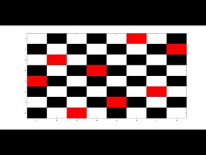 حل مسالة الملكات بالماتلاب nqueens with matlab