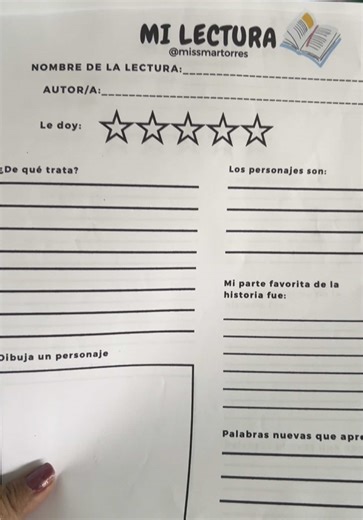 Reporte de Lectura para Tercer Grado: Cuentos y Estrategias