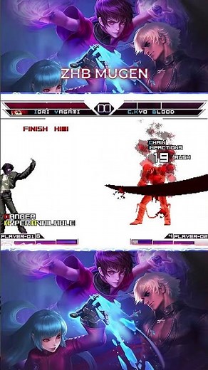 [KOF MUGEN] C Kyo Blood Combo #kofmugen
