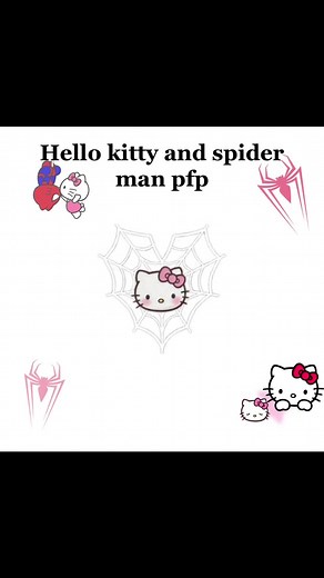 #pfp #hellokitty #hellokittypfp #spiderman #hellokittyspiderman #spidermanpfps