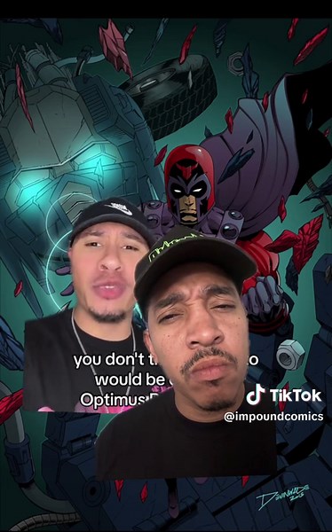 Optimus Prime Vs Magneto: Comic Book Showdown