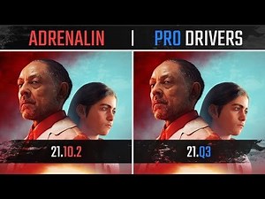 AMD Adrenalin vs AMD PRO Drivers | 1080P, 1440P and 4K Benchmarks