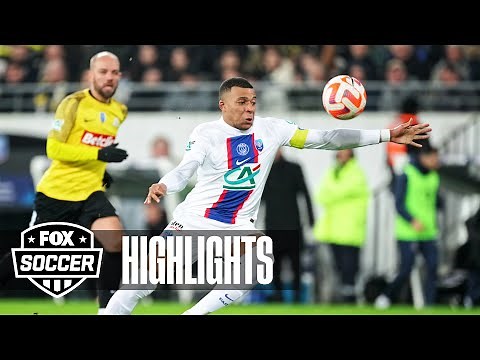 Kylian Mbappé makes PSG history and scores FIVE GOALS against Pays de Cassel | Highlights