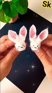 DIY Cute Bunny | Tissue Paper Craft | Easy Handmade Idea #diy #artandcraft