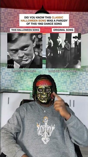 Did You Know This Classic Halloween Song Is A Parody: Bobby Pickett "Monster Mash #shorts #halloween