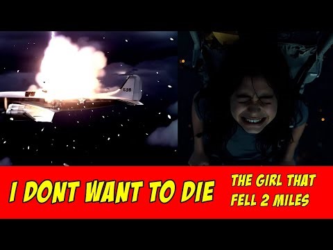 Plane explodes, girl falls 10,000 feet into the jungle below, she lives!