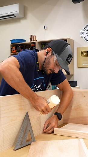 I love it when a project comes together quickly! Too bad this is just a small part of the whole thing 😂😂 #woodworking #carpentry #diyproject