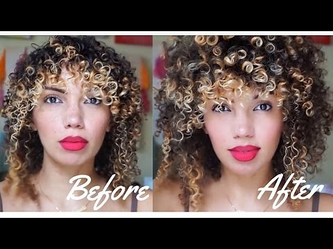 HOW TO STYLE FINE/THIN CURLY HAIR (LOW DENSITY CURLS) FOR THICKER LOOKING HAIR