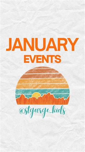 January Events in St George ☀️ January slows down a bit and is honestly one of my favorite months as a local - not as many tourists and a lot of fun to still do! Comment “January” to get links to all of these events! Be sure to check my weekend guides every Wednesday for more events and info! Jan 1 - Prayer Over the City @ St George Tabernacle Jan 1 - Snow Canyon First Day Hike Jan 1 - Polar Plunge @ Quail Creek Jan 2 - First Friday @ Kayenta Jan 3 - Seller Swap Meets @ Washington County Fairgro