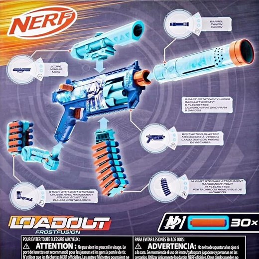 NEW Nerf N-Series FROST FUSION - Does Look Pretty Cool! #shorts #nerf #blasters