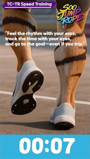 [Jumprope Speed Training] Target Completion–Based Time Reduction Speed Training