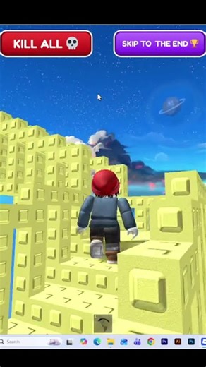 "Jumping Off Roblox’s Infinity Stairs! 🚀 Can You Survive the Fall?" #roblox #ytshorts #shortsfeed