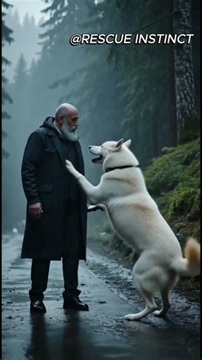 Dog Saves Elderly Man from a Fallen Tree