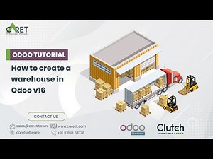 How to Create a Warehouse and Manage Inventory in Odoo 16? | Odoo Learning Tutorial