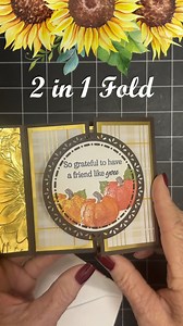 133K views · 1.4K reactions | ✨ DOUBLE the FUN in ONE card! ✨ Today’s project is a 2-in-1 fun fold that’s quick, clever, and perfect for ANY occasion — birthday, thank you, thinking of you… you name it! Want the free measurements?  TAKE A MOMENT ~ LEAVE A COMMENT and I’ll send you the link right to your inbox! REMEMBER - share this with someone who needs a little inspiration today. | Creative Moments By G | Facebook