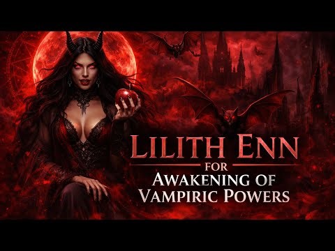 Lilith Enn for Vampiric Awakening — Dark Seduction & Shadow Power Activation