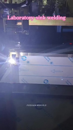 customers sample,laboratory sink welding top and bowl #CNC welding machine #handmade sink welding #stainless steel sink welding #TIG argon welding machine