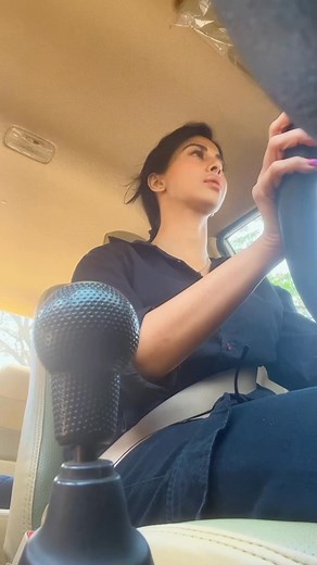 How many of u check yourself in the rearview mirror ? #guilty 🙋🏻‍♀️ | Gayathiri