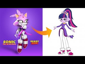 SONIC BOOM Characters As My Little Pony 2023 💥 Part 1