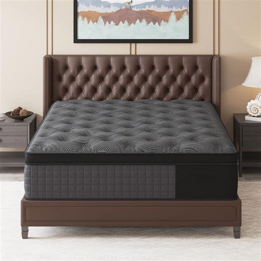 Reviews for Skyhedon Twin Medium Firm Gel Memory Foam 10 in. Hybrid Mattress Euro Top Individually Wrapped Innerspring Bed-in-a-Box Mattress | Pg 2 - The Home Depot