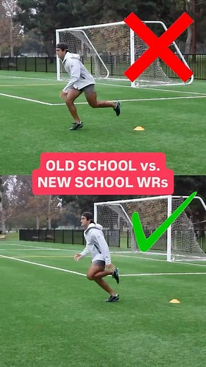 OLD SCHOOL vs. NEW SCHOOL WRs | First Down Training