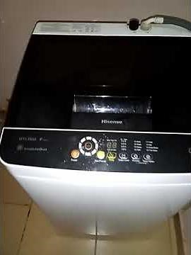 How to Operate Hisense Top loader Automatic Washing Machine