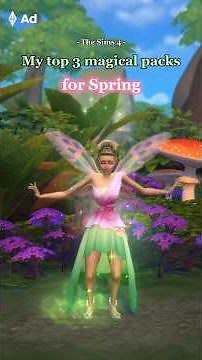 #Ad Create a magical spring in the Sims 4🌸 #TheSims4 #EnchantedbyNature #IslandLiving #Vampires ​⁠