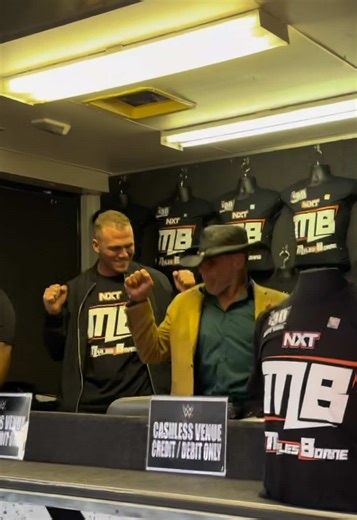 Shawn Michaels' Surprise at the Merch Truck