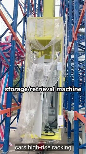 Efficient Automated Warehouse Solution | Pallet Shuttle, Stacking Racks & Conveyor System #asrs