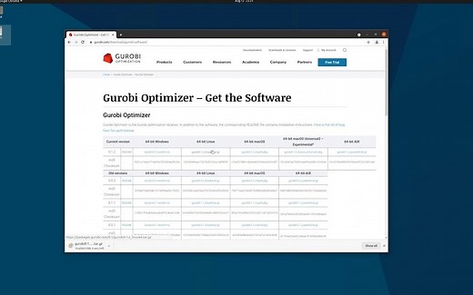 Gurobi安装教程(1)Linux