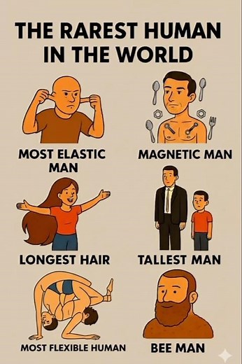 The Rarest Human in the World 😱 | Unbelievable Genetic Wonders | #Shorts The Rarest Human #