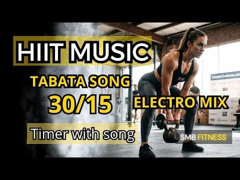 Tabata 30/15 Workout Timer | Dark Electro HIIT Training Music
