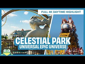 Universal Epic Universe Celestial Park First Look | 4K Daytime Highlight | Universal Orlando Resort