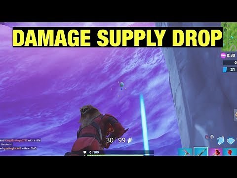 Deal Damage to Descending supply drops fortnite week 2 challenge guide