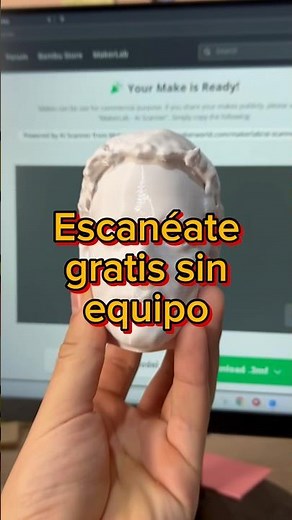Cómo escanearte gratis en 3D y sin necesidad de equipo - inteligencia artificial para impresión 3D