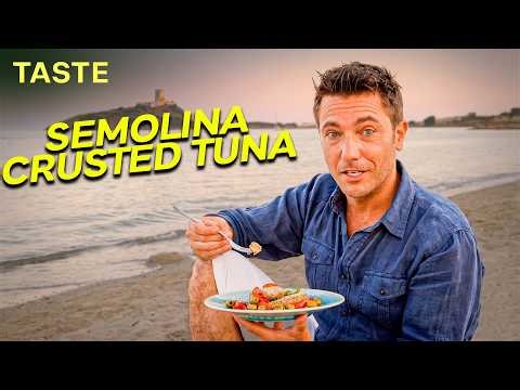 How to Cook the Perfect Semolina-Crusted Tuna | Gino's Italian Escape