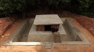 116K views · 3.2K reactions | Build Swimming Pool Around Underground House | Primitive Survival Tool | Facebook