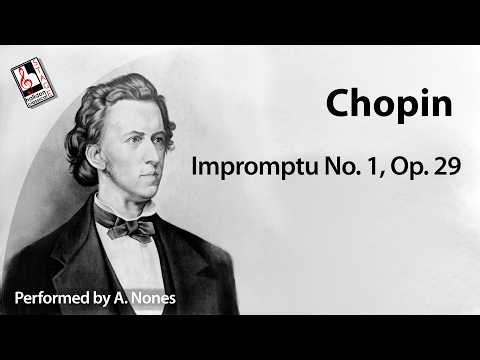 Frédéric Chopin: Impromptu No. 1 in A-flat major, Op. 29 | Alberto Nones