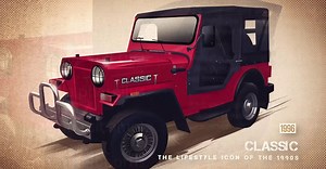 Evolution of the Mahindra Jeep over the last 70 years on Video